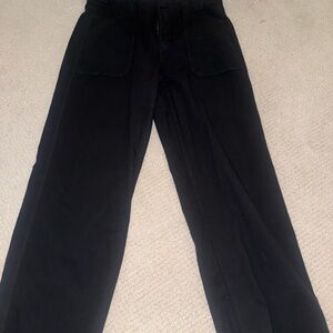 American Eagle Outfitters Black Cargo Pants